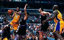 霍里绝杀国王 2002年NBA西部决赛国王vs湖人G4录像回放-麦豆NBA录像吧